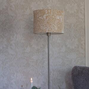 PR Home Stojací lampa Amy, žlutá/šedá, výška 150 cm, textil, E27, Žlutá / oranžová, Obývací pokoj / jídelna, Textil / tkanina / hedvábí
