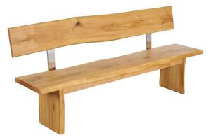 Sob nabytek | Masivní lavice z dubového dřeva Norton 10019926 180x40