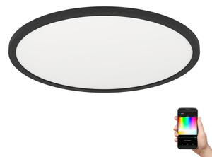Eglo 31704-LED RGBW Stm. str. svítid. ROVITO-Z 1xLED/16,5W/230V pr.42cm černá