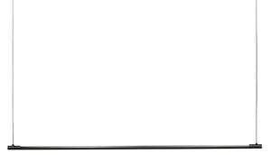LOOM DESIGN LED závěsné světlo Straw 150, černé, hliník, stmívatelný, Černá, Obývací pokoj / jídelna, Hliník, Moderní