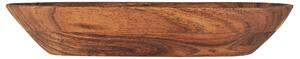 Dřevěná servírovací mísa Oval Oiled Acacia