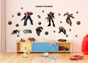 Samolepící dekorace Transformers, 65 x 85 cm