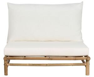 Zahradní židle Theta (světlé dřevo + bílá). 1076173