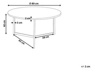 Konferenční stolek Tippi (tmavé dřevo). 1076160