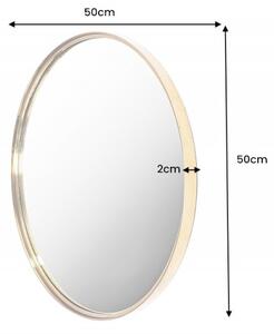 Zrcadlo PORTRAIT 50 CM zlaté Zrcadla | Kulatá