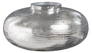 Váza ABSTRACT ORIENT 35 CM stříbrná Doplňky | Vázy