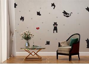 Samolepící dekorace Cats, 42,5 x 65 cm