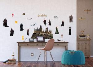Samolepící dekorace Harry Potter Hogwarts, 65 x 85 cm