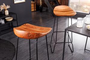 Barová stolička MAMMUT 85 CM masiv akácie Nábytek | Jídelní prostory | Barové židle