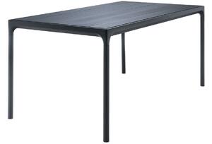 Černý kovový zahradní jídelní stůl HOUE Four 160 x 90 cm
