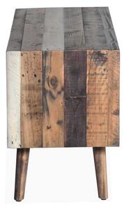 Dřevěný TV stolek Cairo recyklované dřevo