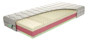 TEXPOL MEMORY FRESH - komfortní matrace z BIO pěny a s úpravou proti roztočům 180 x 200 cm