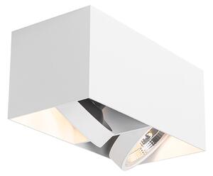 Designové bodové světlo s obdélníkovým AR111 2-světlo - Box