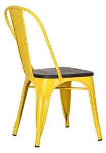 Židle Paris Wood kartáčovaná borovice žlutá