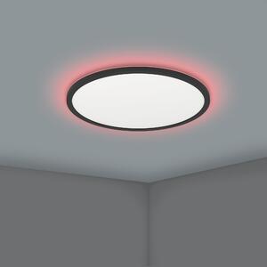EGLO LED chytré přisazené osvětlení ROVITO-Z, 16,5W, teplá bílá-studená bílá, RGB, černé, 42cm, kulaté 900092
