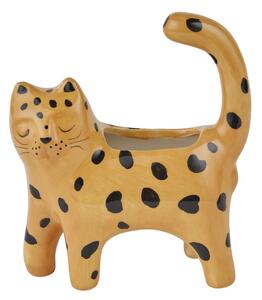 LITTLE LEO Mini váza leopard