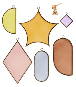 Skleněná dekorace Colour Glass Pieces