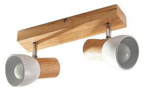 Lindby - Thorin 2 Stropní Lampa Wood/White - Lampemesteren