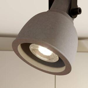 Lindby - Mirka 3 Stropní Lampa Grey/Dark WoodLindby - Lampemesteren