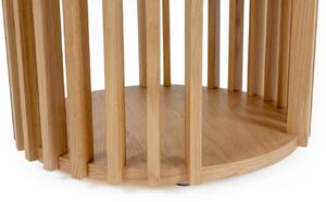 Dubový kulatý konferenční stolek Woodman Drum Ø 53 cm