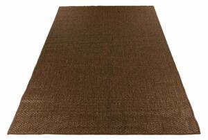 Makro Abra Kusový koberec venkovní Sisal CORDA 1001 1 303 Jednobarevný hnědý Rozměr: 80x150 cm