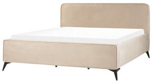 Manželská postel 180 cm Vardel (sivobéžová) (s roštem). 1076318