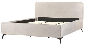 Manželská postel 180 cm Vardiel (šedá) (s roštem). 1076316