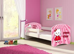 Dětská postel - Kitty 2 140x70 cm bílá