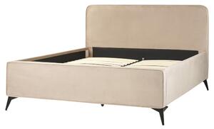 Manželská postel 160 cm Vardel (sivobéžová) (s roštem). 1076317