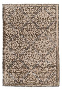 KOBEREC TKANÝ NA PLOCHO, 160/230 cm béžová Kayoom - Online Only koberce & rohožky, Online Only