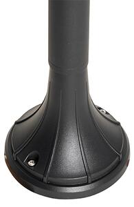 Klasická venkovní lampa černá 125 cm IP44 - Daphne