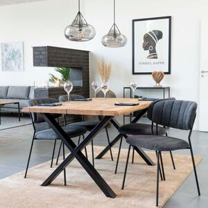 Nordic Living Dubový jídelní stůl Tolon 140x95 cm