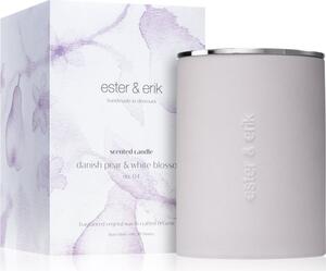 Ester & erik scented candle danish pear & white blossom (no. 04) vonná svíčka 350 g