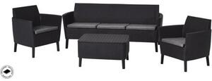Salemo 3 seater Souprava zahradního nábytku, grafit KETER 236634