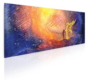 Obraz anděl strážný Velikost (šířka x výška): 40x20 cm