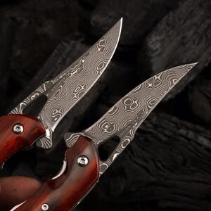 KnifeBoss damaškový zavírací nůž Arrow VG-10