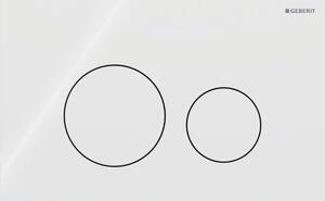 Geberit Sigma40 splachovací tlačítko pro WC bílá 115.628.SI.1