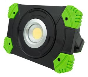 Halogenový LED reflektor, dobíjecí, 20W, 5000K, přenosný + kabel