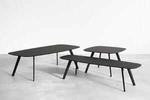 Konferenční stolek Stua-Solapa Rozměr: 60x60,v.36, Materiál: ořech překližka