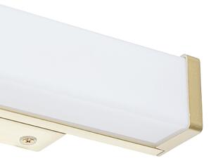 Nástěnné svítidlo do koupelny mosaz 32 cm vč. LED IP44 - Cascada