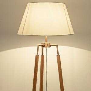 Dubová stojací lampa Bizzotto Elinor 166 cm