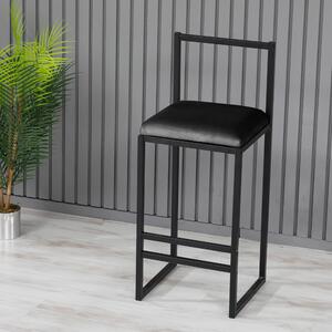 Barová židle NORDIC černá