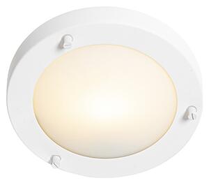 Moderní stropní svítidlo bílé 18 cm IP44 - Yuma