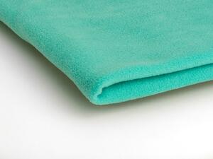 Látka Microfleece barva mentolová 1,55 m x 0,33 m