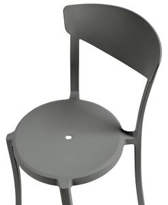 Set 4 ks jídelních židlí Valkyrja (tmavě šedá). 1076426