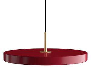 Umage Závěsné LED svítidlo ASTERIA, 16W, Ø 43 cm, CRI83, 3000K nestmívatelné Barva: Červená