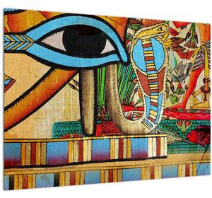Obraz s egyptskými motivy (70x50 cm)