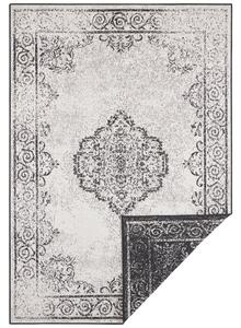 NORTHRUGS - Hanse Home koberce Kusový koberec Twin Supreme 103868 Cebu Black/Cream – na ven i na doma Rozměry koberců: 160x230