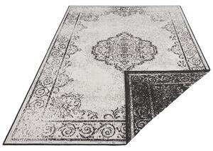NORTHRUGS - Hanse Home koberce Kusový koberec Twin Supreme 103868 Cebu Black/Cream – na ven i na doma Rozměry koberců: 120x170