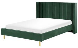 Manželská postel 140 cm Vue (zelená) (s roštem). 1076450